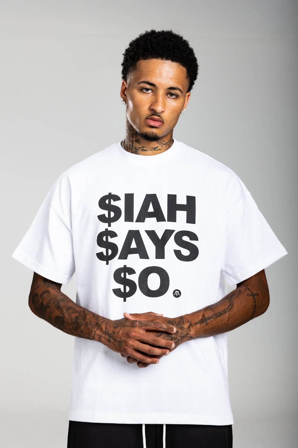 SSS- WHITE TEE