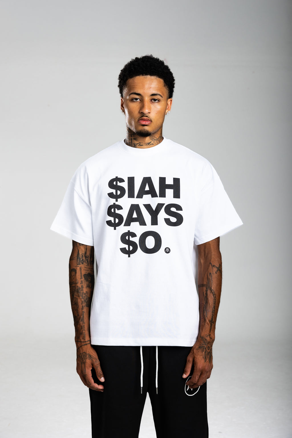 SSS- WHITE TEE