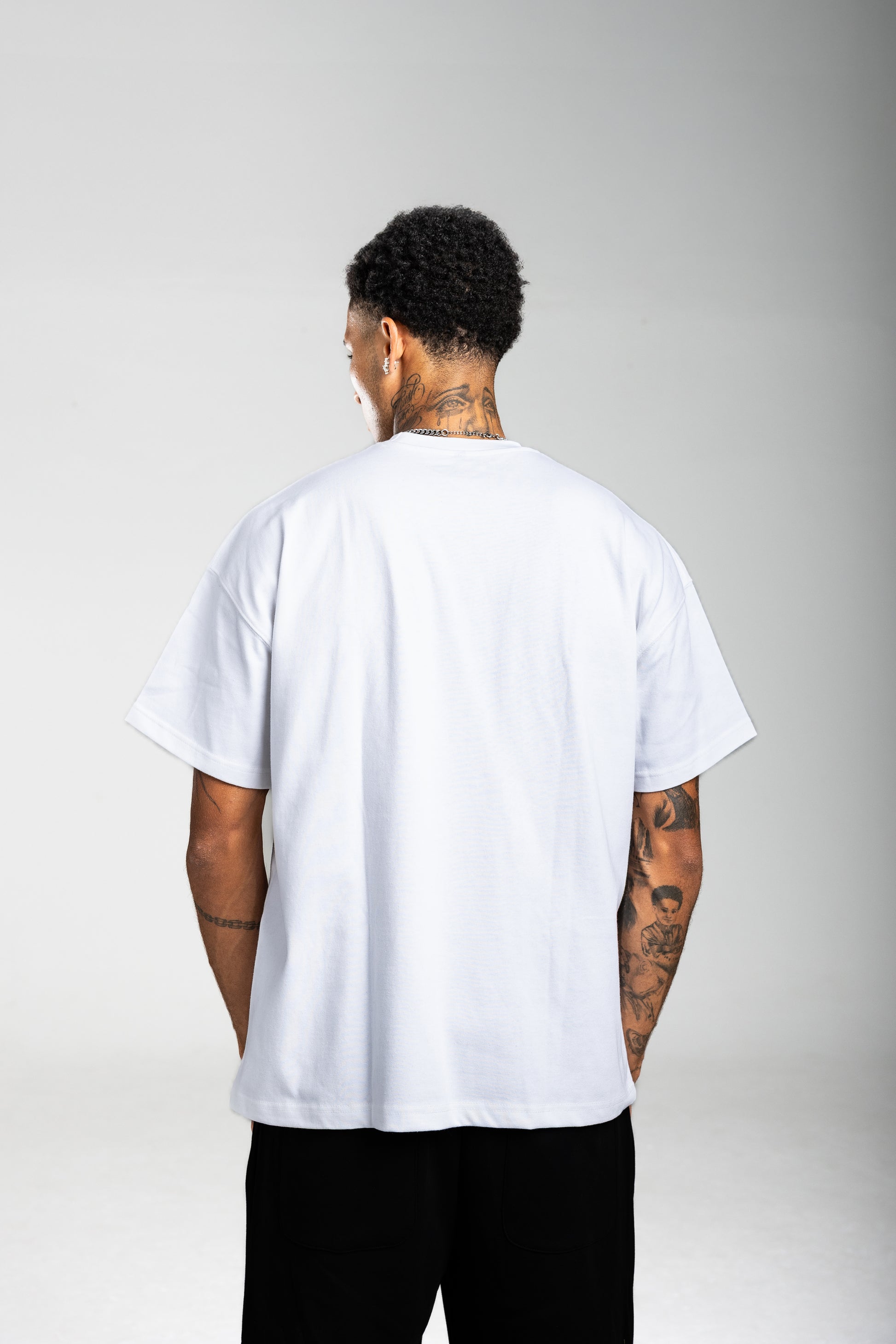 SSS- WHITE TEE